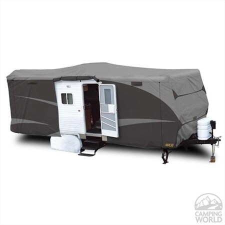 Adco 52243 Designer Series Gray Sfs Aquashed Travel Trailer RV Cover A1V-52243